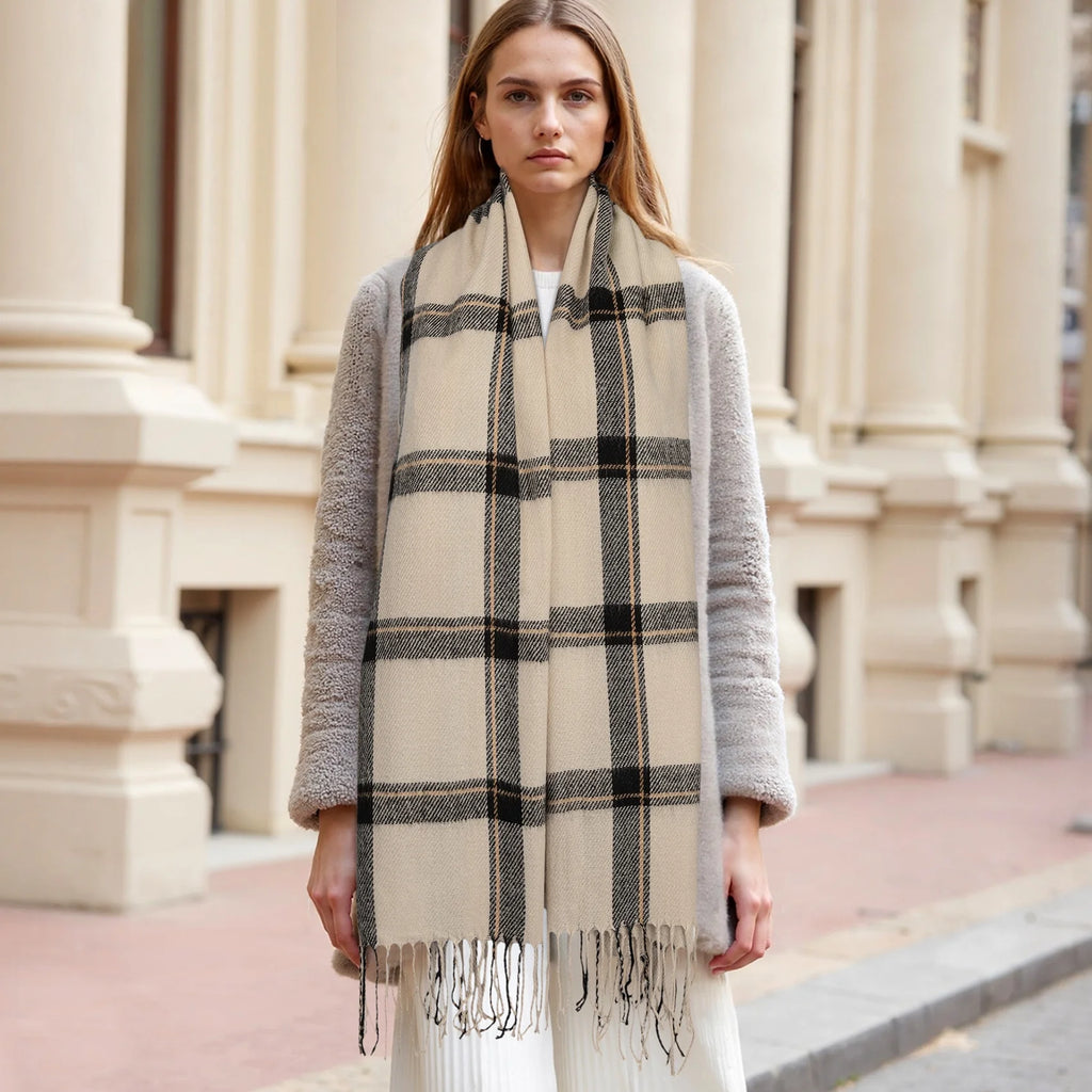 Winter Scarf for Women Shawls for Women Long Big Warm Scarves Fashion Wraps Scarf Plaid