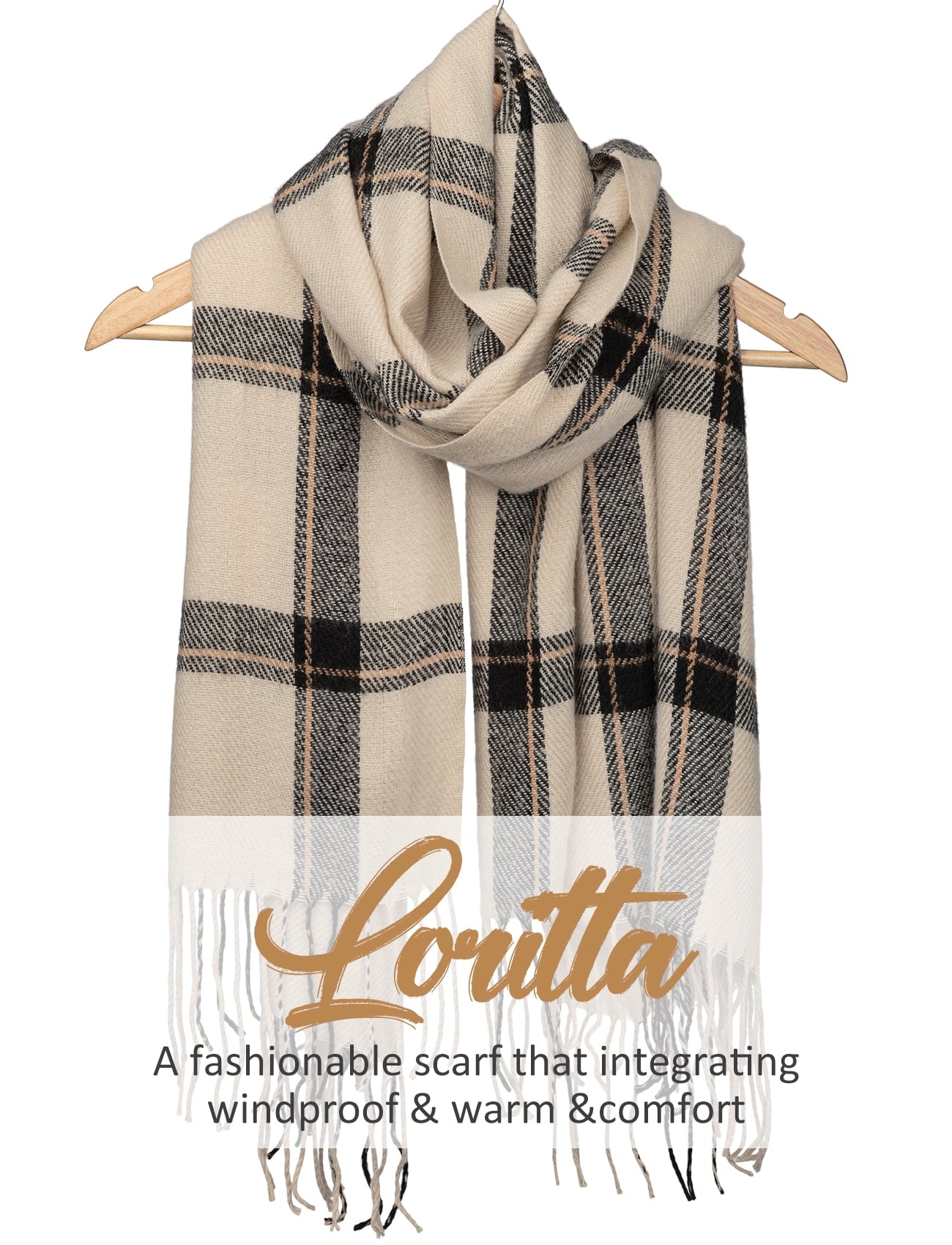 Winter Scarf for Women Shawls for Women Long Big Warm Scarves Fashion Wraps Scarf Plaid