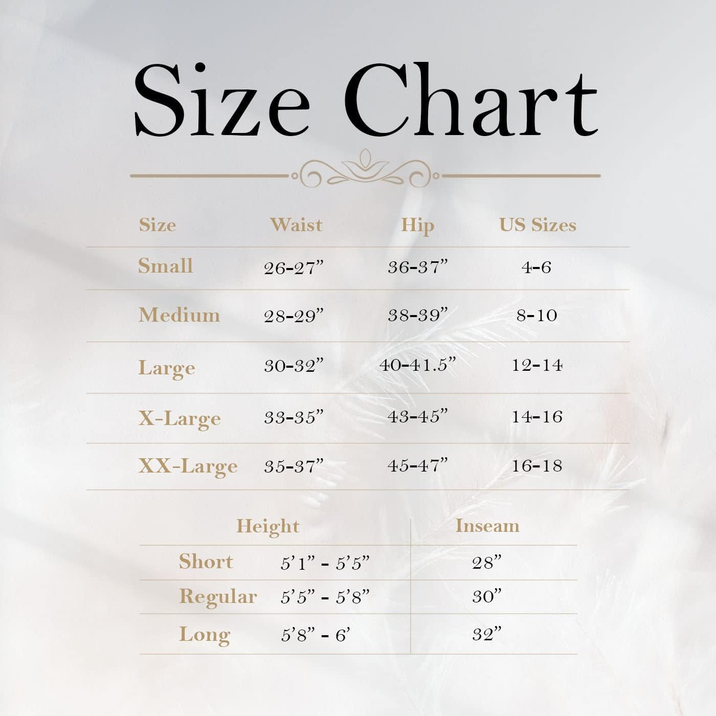 HDE Yoga Dress Pants for Women Straight Leg Pull On Pants with 8 Pockets