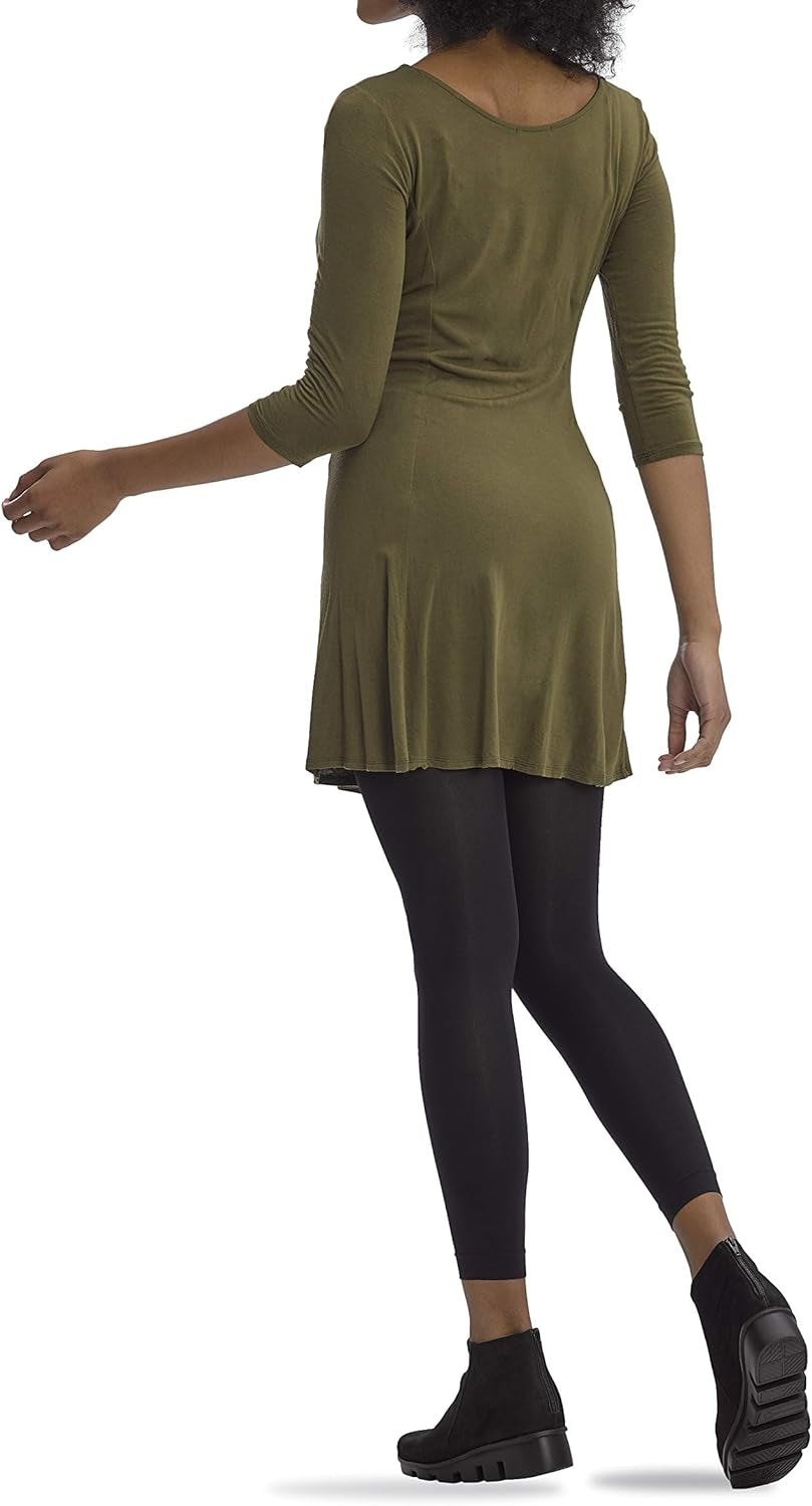 No Nonsense Women's Super Opaque Control Top Footless Tights