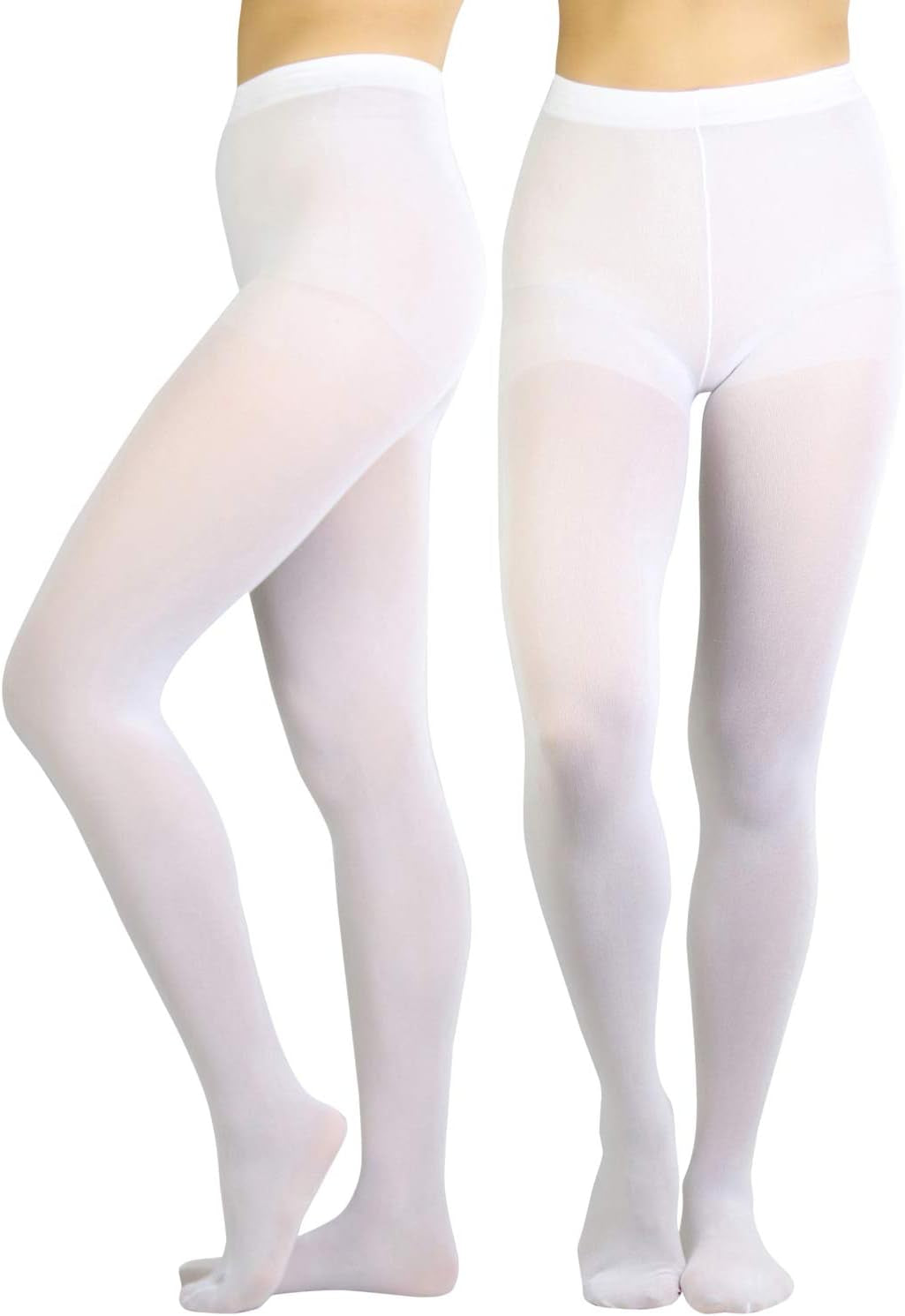 ToBeInStyle Women's Nylon Solid Opaque Pantyhose Tights