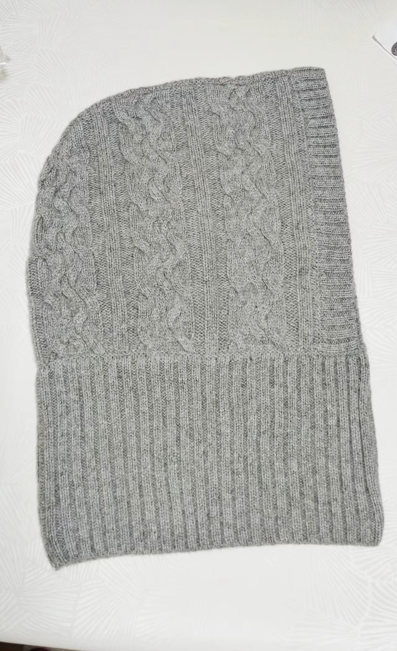 100 Cashmere Men Women Warm Cashmere Adult Ring Scarf with Hat Fashion Couple Knitting Twisted Shawl ,SN7