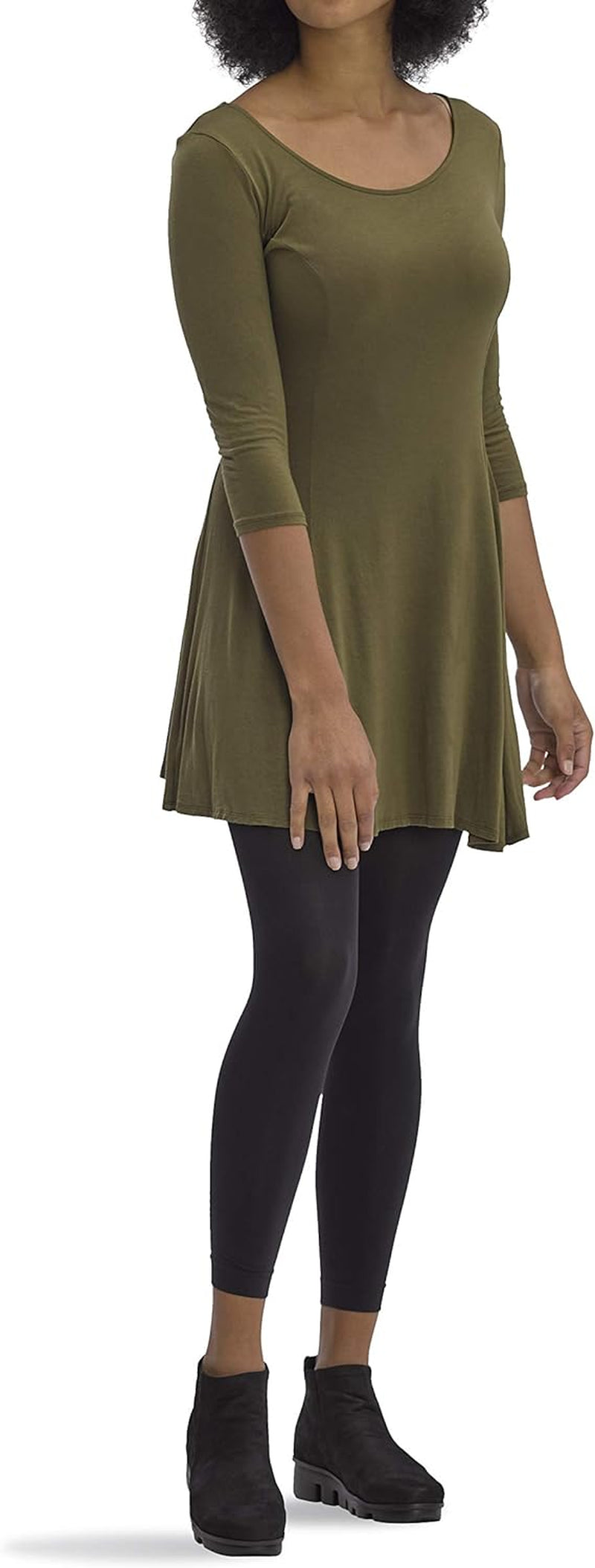 No Nonsense Women's Super Opaque Control Top Footless Tights