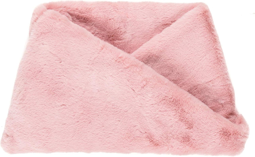 Fur Collar Scarf for Women Faux Fur Scarves Neck Shrug for Fall Winter Coat Dress